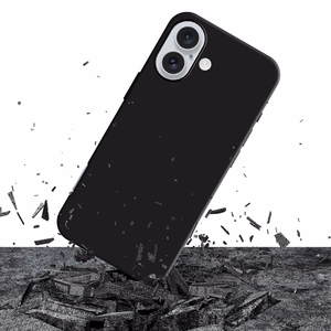 3mk Matt Case Pro iPhone 16:lle - Matta musta