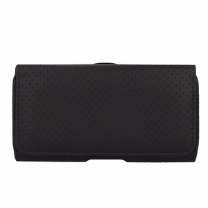 HIT Belt Holster koko XL - Iphone 17 Pro Max/16 Pro Max/Samsung A55 5G/A53/S25/S24 - malli 4 musta - 167x83 mm