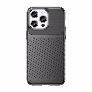 Panssaroitu iPhone 15 Pro Max Thunder Suojakuori - musta