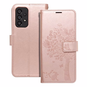 MEZZO Kirjasuojakuori Samsung A53 5G:lle tree ruusukulta