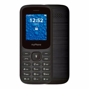 myPhone 2220 musta Dual SIM 1.77 tuumaa TFT 128x160/32MB/microSD/2G | myPhone
