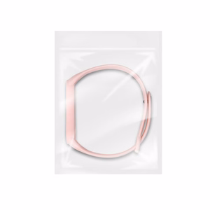 Silikoninen hihna Xiaomi Mi Band 5 / 6 / 7:lle vaaleanpunainen (06)