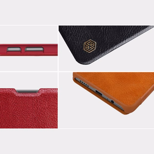 Nillkin Qin Asia Flip Case Xiaomi Redmi Note 11T 5G / 11S 5G / 11 5G (Kiina) / Poco M4 Pro 5G - Musta