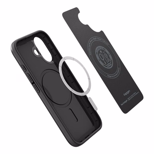 Spigen Thin Fit Mag Magsafe Suojakuori iPhone 17:lle musta