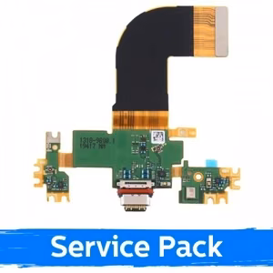 Lataausportti yhteensopiva Sony Xperia 5 joustojohdon kanssa alkuperäinen (Service Pack)