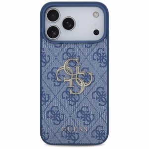 GUESS-kotelo mallille IPHONE 18 Pro Max/17 Pro Max (4G Big Logo) (väri: sininen)