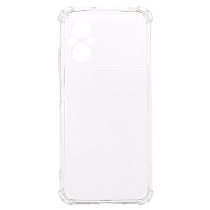 Clin Anti Shock 1,5mm suojakuori Xiaomi Poco M5:lle läpinäkyvä