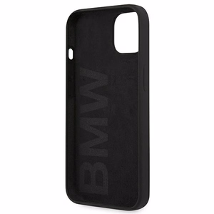BMW Silicone Signature Case for iPhone 13 - Black
