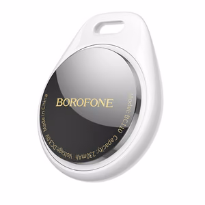 Borofone Tracker BC110 Find dual (Dual Apple & Android) white