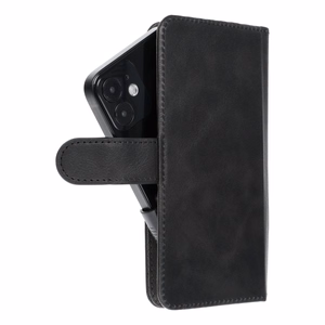 Läppäsuojakuori iPhone 12 / 13 / Samsung S6 / A5 2016 / Xcover 4 / S22 / Huawei P8 2017:lle Common Book koko S musta