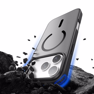 DUX DUCIS YIND Suojakuori (avoin rengas) iPhone 17 Pro Max:lle - Musta