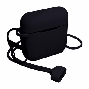 3mk Silicone silikonikuori Apple AirPods 3. sukupolvi - musta