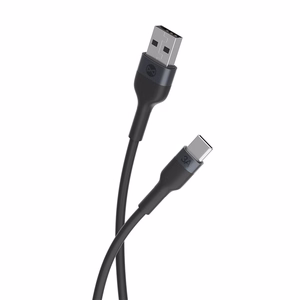 Forever Flexible cable USB - USB-C 1,0 m 3A black