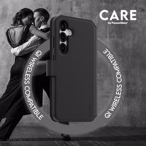CARE by PanzerGlass Feature Tango 2in1 lompakkokotelo Samsung Galaxy S25+ - musta