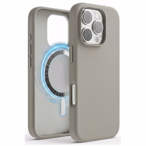 Puhelimen suojakuori „TM MagSafe Silicone“ iPhone 15 Pro Max / Clay /