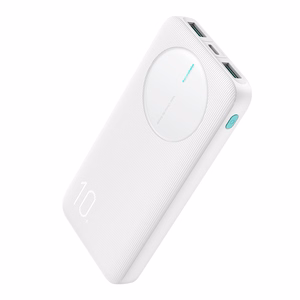Powerbank Joyroom JR-PBF12 10000mAh 2.4A 2x USB-A 1x USB-C - valkoinen