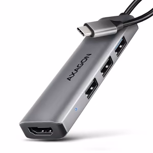 Axagon USB-C 4-in-1 Hub 0.15m HMC-H3A