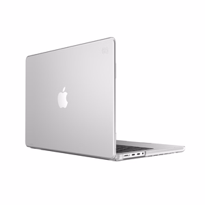Speck SmartShell case for MacBook Pro 14" (M5 / M4 / M3 / M2 / M1, 2026–2021), clear