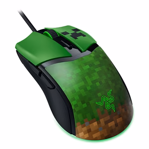 Optinen Razer Cobra -pelihiiri 3. sukupolven optisilla kytkimillä, Minecraft Edition