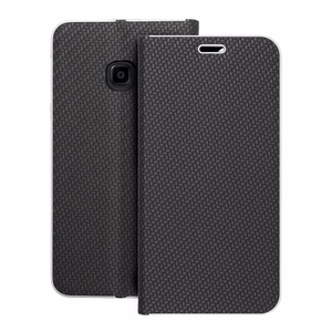 Flip-suojakuori Samsung Xcover 4:lle Luna Book Carbon musta