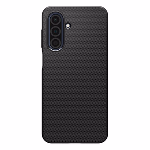 Spigen Liquid Air Suojakuori Samsung Galaxy A26 5G:lle - Matta Musta