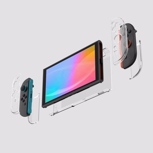 AmazingThing PlayShield Bare Suojakuori Nintendo Switch 2:lle - läpinäkyvä