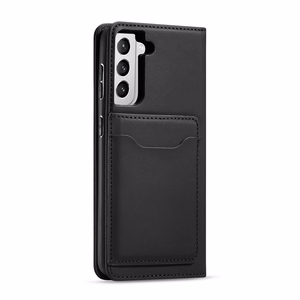 Magneettikorttikotelo Samsung Galaxy S22 + (S22 Plus) Kotelo Lompakko Kortinhaltija Musta