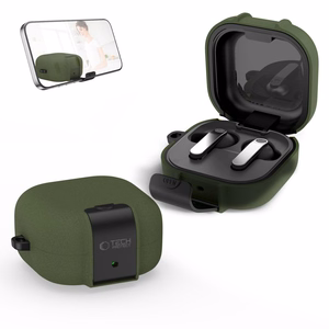 Tech-Protect Slim Hook suojakuori Samsung Galaxy Buds 4 / 4 Pro:lle vihreä