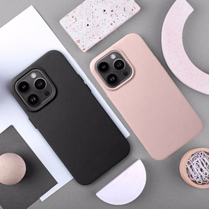 Nahkainen Mag Cover -suojakuori Samsung S25 PLUS:lle yhteensopiva MagSafen kanssa musta