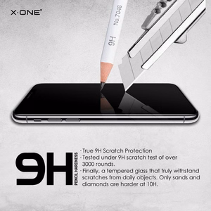 X-ONE Full Cover Extra Strong Matte - for iPhone 15 Pro tempered glass 9H
