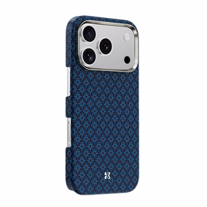 Benks Magnetic Armor Air Armor Grid Kevlar Suojakuori Metal Frame 600D (0069) iPhone 17 Pro:lle sininen