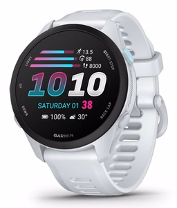 Garmin Forerunner 70 digitaalinen GPS-älykello kosketusnäytöllä 3.05 cm (1.2") AMOLED, 43 mm, 390 × 390 valkoinen