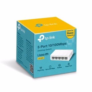 TP-Link LS1005 verkkokytkin hallitsematon Fast Ethernet (10/100) valkoinen