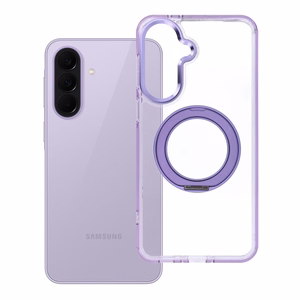 Frame Circle Stand case for Samsung Galaxy A37, MagSafe-compatible – purple