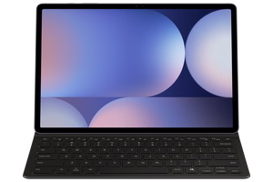 DX820UBE Book Cover Keyboard Slim Samsung Galaxy Tab S10+/S9+, musta