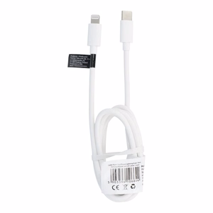 USB-C - Lightning -kaapeli PD 3A 20W C291 1 m valkoinen