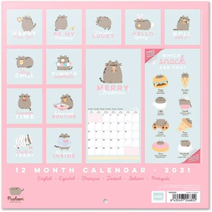 Pusheen Foodie 2021 Collection -päiväsuunnittelukalenteri