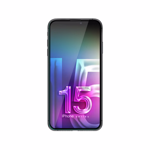 Karkaistu lasi 3mk Hard Glass Max Lite Apple iPhone 15 Plus musta