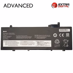 Kannettavan tietokoneen akku LENOVO L17L3P71, 4650 mAh, Extra Digital Advanced