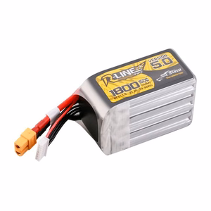 Lipo Tattu R-Line Version 5.0 1800mAh 22.2V 150C 6S battery with XT60 connector