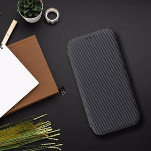 Flip-suojakuori Xiaomi Redmi NOTE 14 5G:lle Folio Side Magnet harmaa