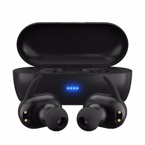 MAXELL MINI DUO langattomat nappikuulokkeet latauskotelolla, mustat