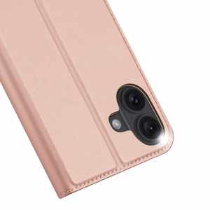 Dux Ducis SKIN PRO lompakkosuojakuori iPhone 16 Plus ruusukulta