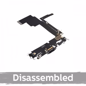 Lataausportti yhteensopiva iPhone 15 Pro Max flex-illä / Blue Titanium / (100% alkuperäinen / purettu)