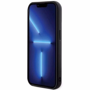Karl Lagerfeld Suojakuori iPhone 15 Pro Max:lle KLHCP15X3DMBKCK (3D Logo Glitter) musta