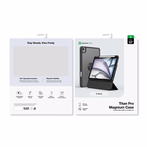 AmazingThing Titan Pro Mag Case for iPad Air 13" M2/M3/M4 (2024/2025/2026) - black