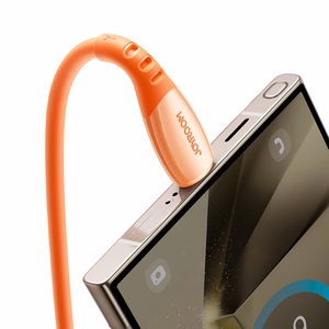 Joyroom S-A59 Vibrant Series 3A USB-A - USB-C Kaapeli 1,2m - oranssi