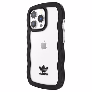Adidas OR Wavy Suojakuori iPhone 13 Pro /13 6.1 musta-läpinäkyvä/musta-läpinäkyvä 51900