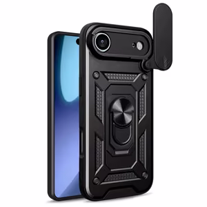 Defender Slide Suojakuori iPhone 17 Air 6,6":lle musta
