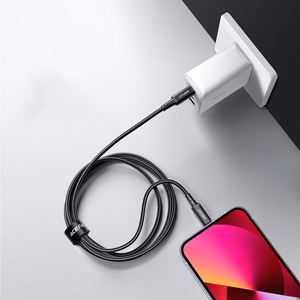Acefast C4-01 Lightning - USB-C PD kaapeli 30W 3A 480Mb/s 1.8m - musta